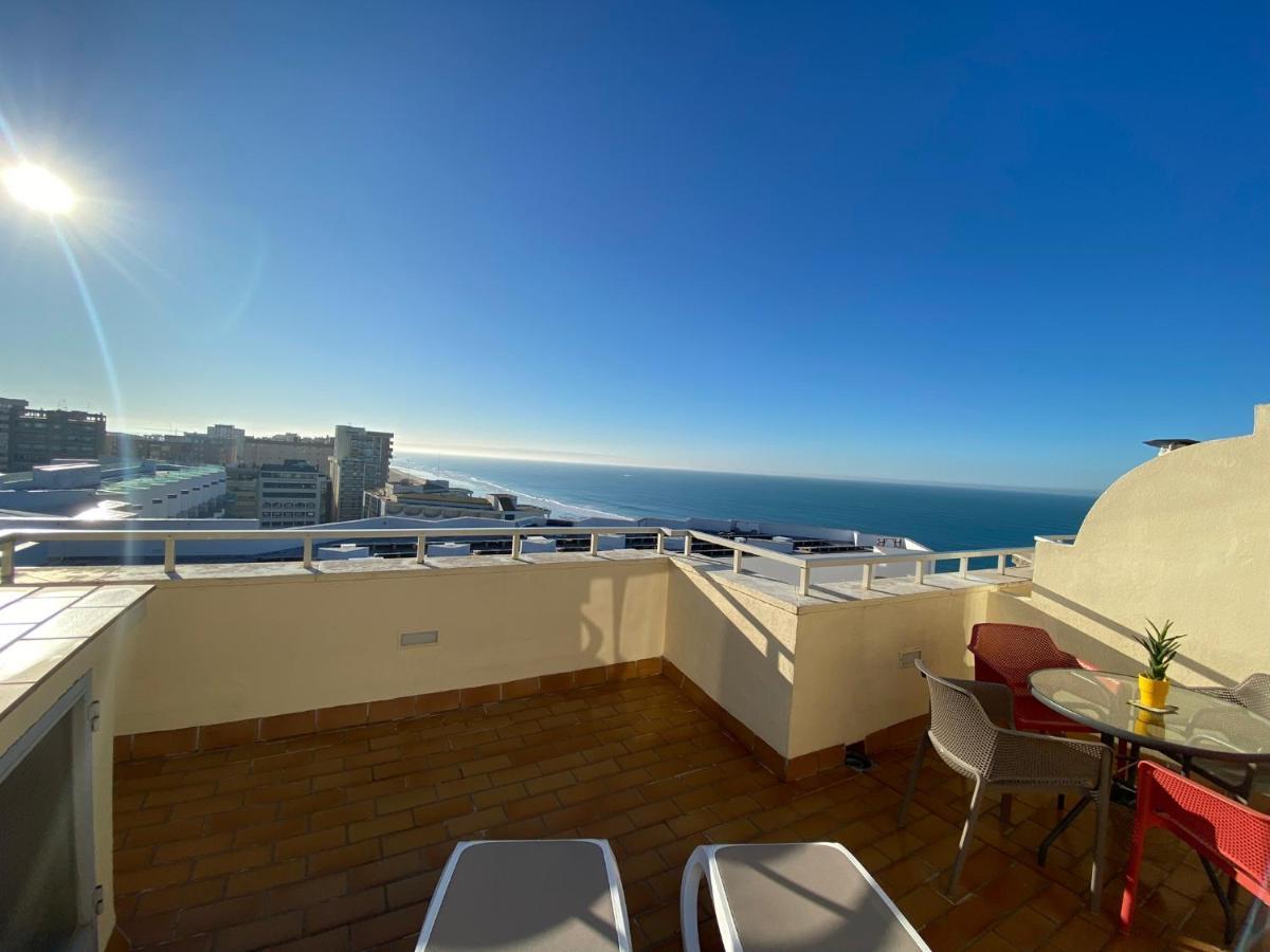 Atico Apartamento Loft Playa Victoria 加的斯 外观 照片