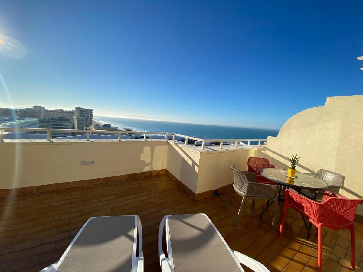 Atico Apartamento Loft Playa Victoria 加的斯 外观 照片